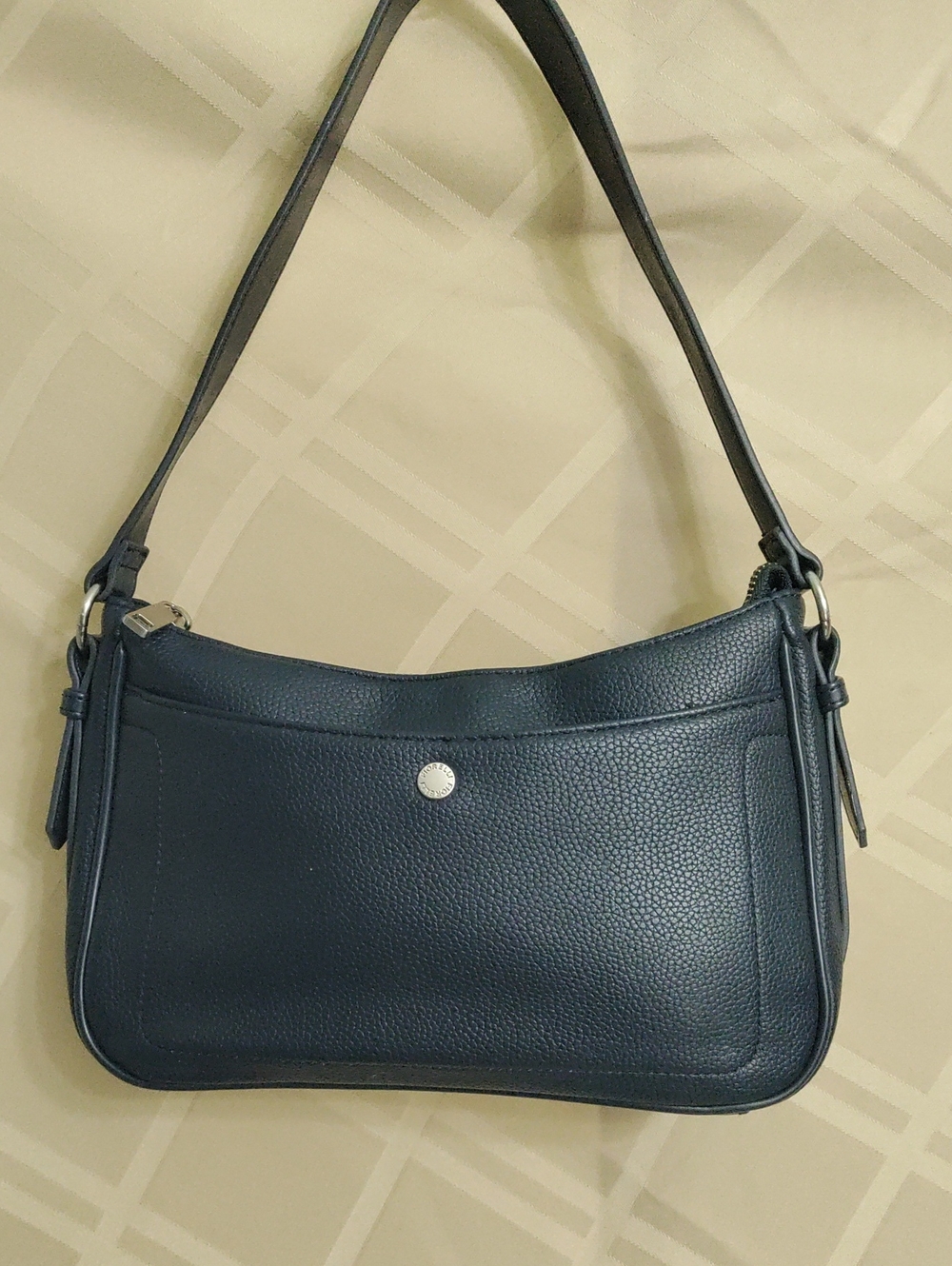 Fiorelli Faux Leather Dark Navy Blue Small Purse With Strap